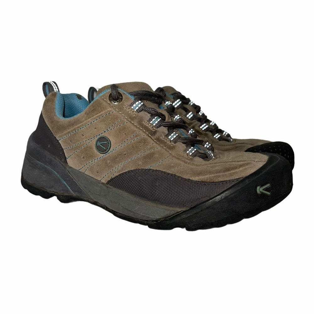 Keen Suede Leather Cap Toe Hiking Outdoor Shoe 7.5